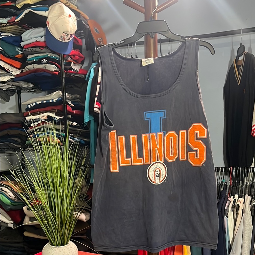 Illinois Illini Vintage Tank Top